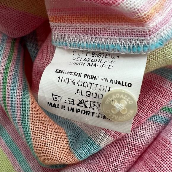 Vilagallo Louise Caicos striped button down top - Picture 6 of 7